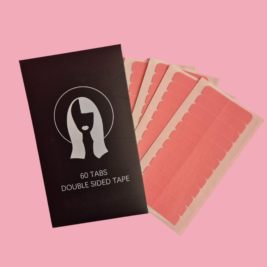 Pre-Cut Double-Sided Tape Extension Tabs | 60 Tabs per Pack | Ultra Strong Hold