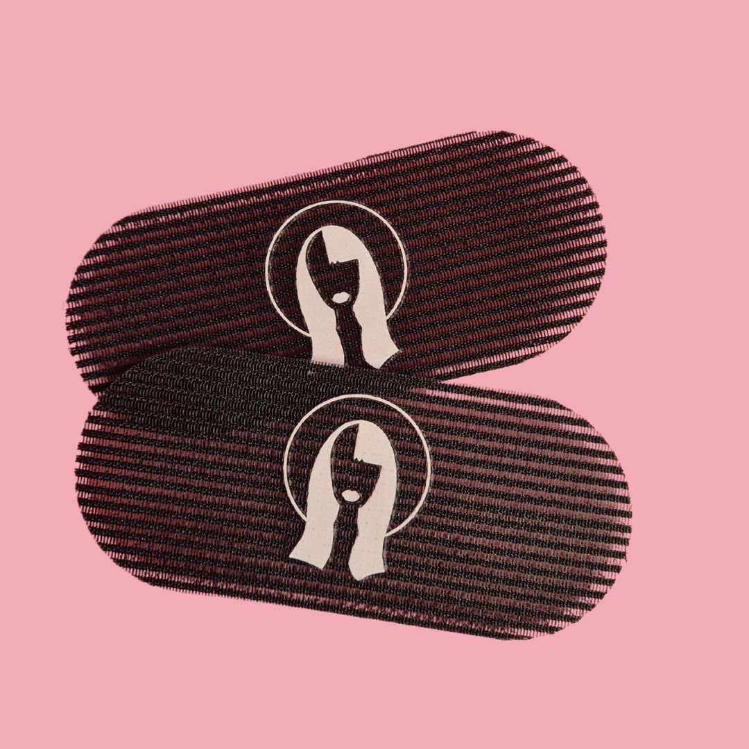 Velcro Hair Holders – 2 Pack | Super Strong Grip Pads for Hair Extension Fitting & Maintenance