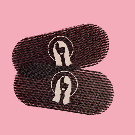Velcro Hair Holders – 2 Pack | Super Strong Grip Pads for Hair Extension Fitting & Maintenance