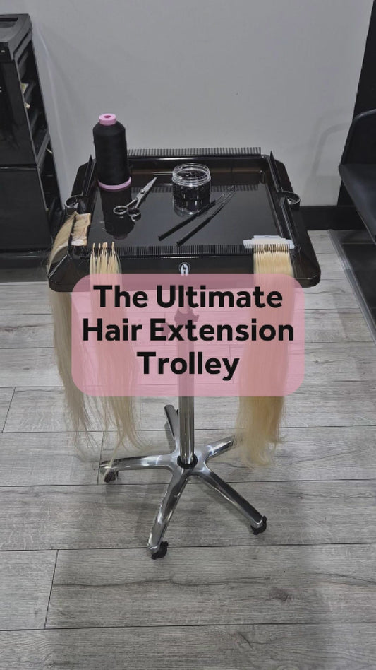 The Ultimate Hair Extension Trolley – Your Must-Have Salon Companion!